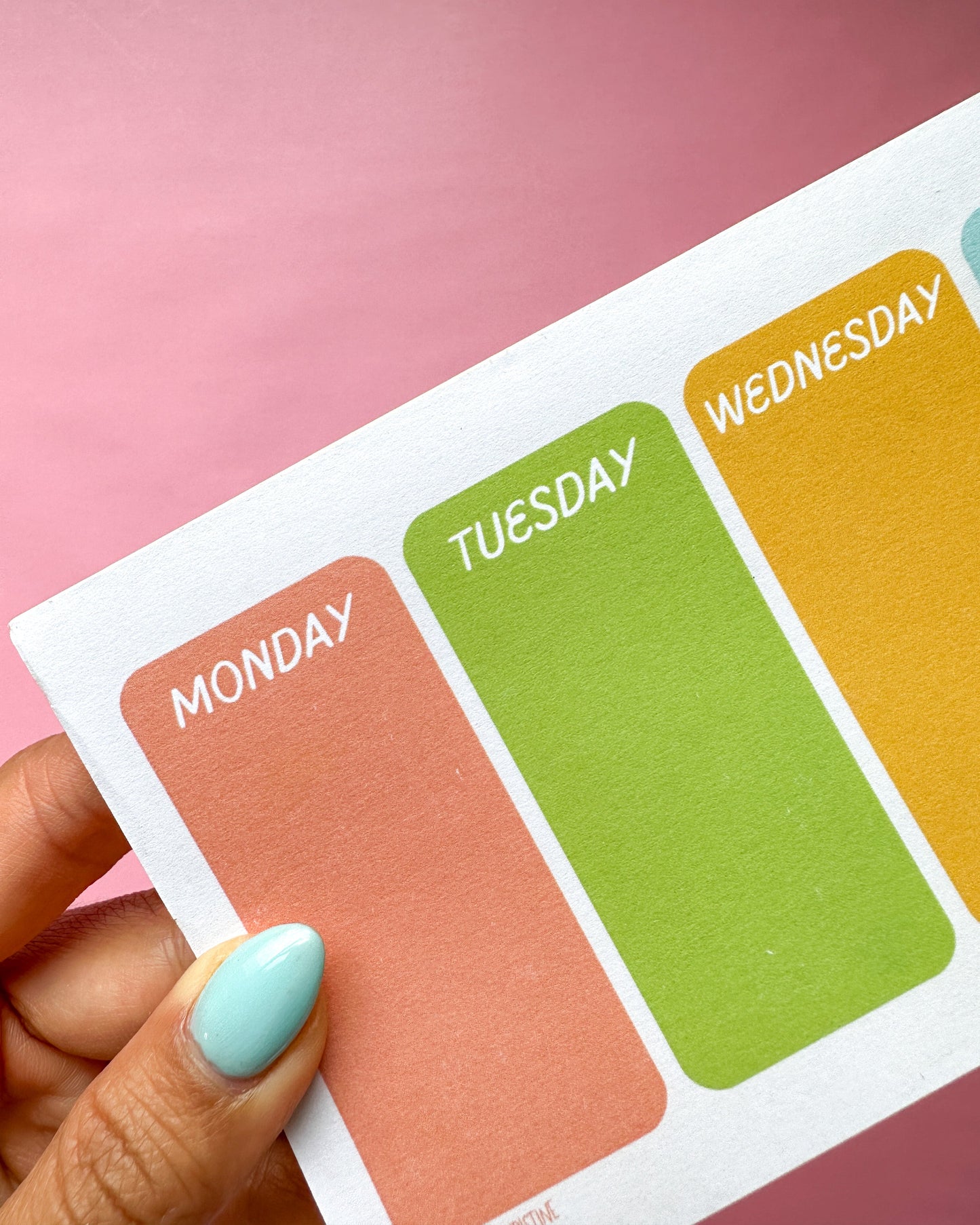Weekly Plans Notepad