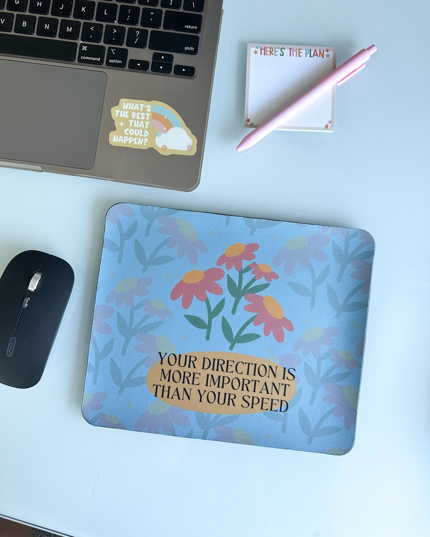 Direction Is More Important Mousepad