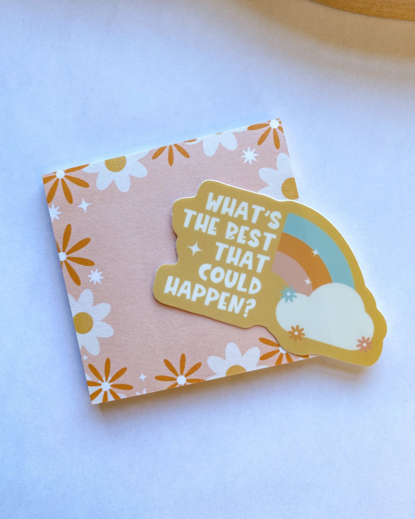Ditsy Daisy Sticky Notes