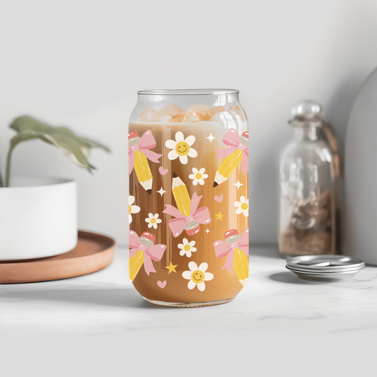 Pencil Glass Cup