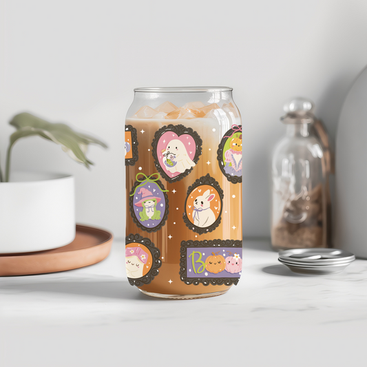 Ghost Frames Glass Cup