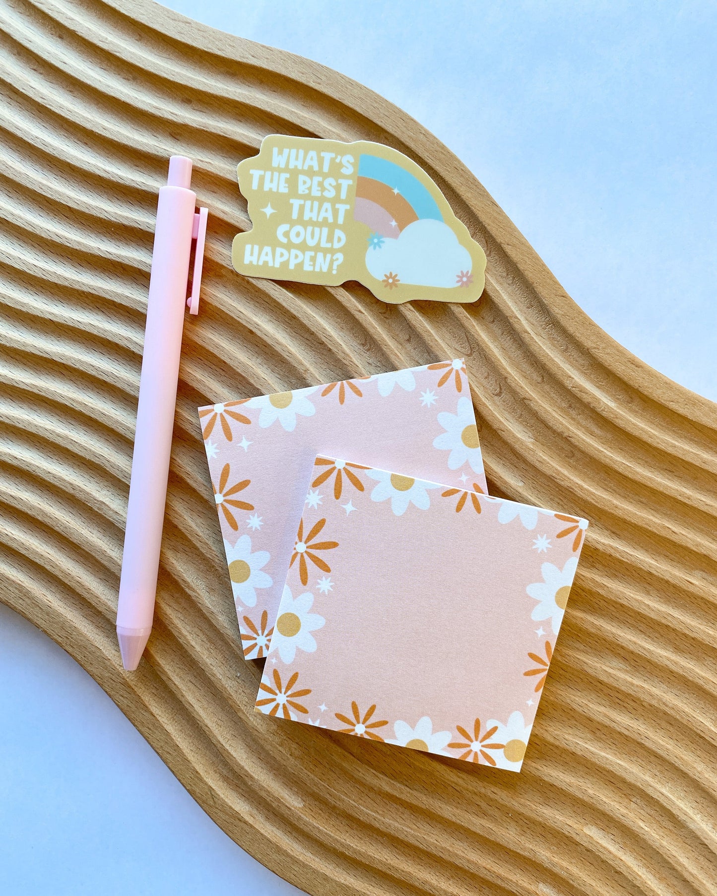 Ditsy Daisy Sticky Notes