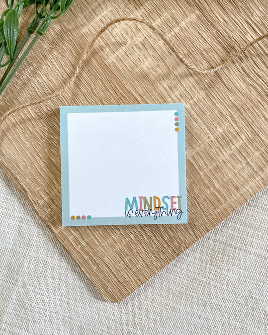 Mindset Is Everything Sticky Notes