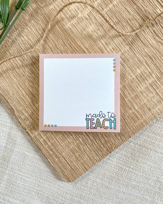 Made To Teach Sticky Notes