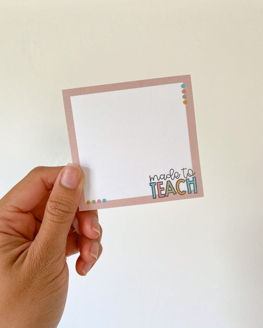 Made To Teach Sticky Notes