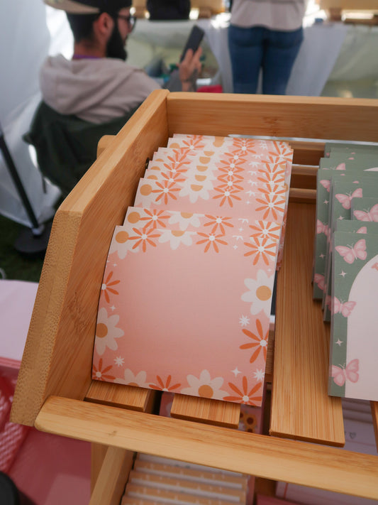 Ditsy Daisy Sticky Notes