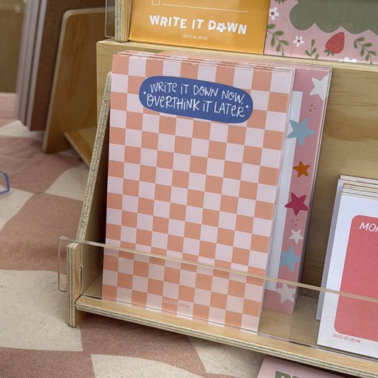 Overthink It Later Notepad