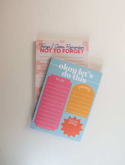 Let's Do This Notepad