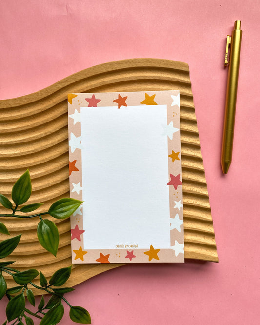 Bright Stars - 4x6" Notepad