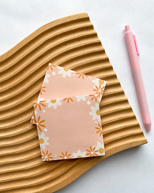 Ditsy Daisy Sticky Notes